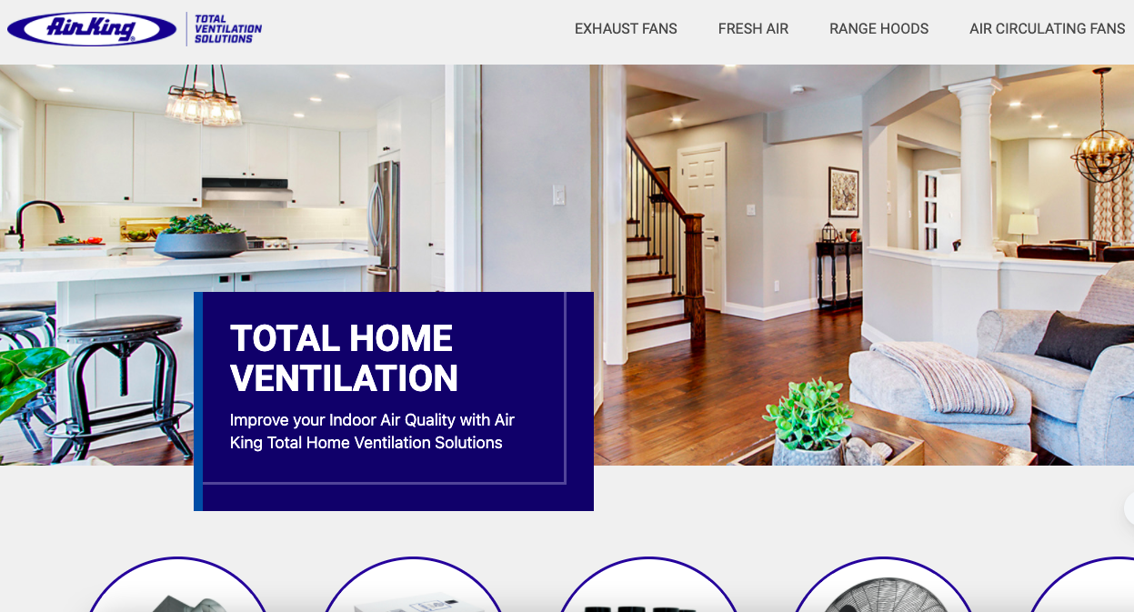 Air King Bathroom Ceiling Exhaust Fan